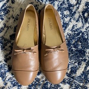 Prada nude espadrilles in 37 1/2 (European size)